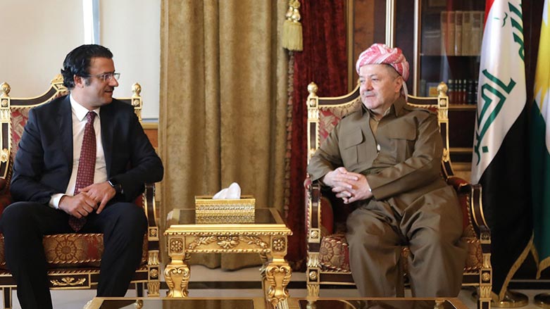 Başkan Barzani ile Kuveyt Başkonsolosu’ndan dostluk vurgusu